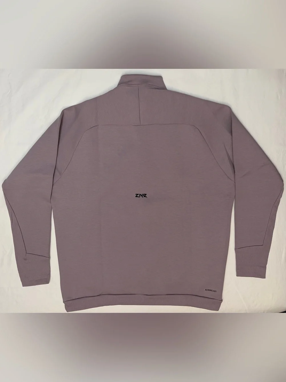 adidas Men's Quarter-Zip Sweatshirt Mauve